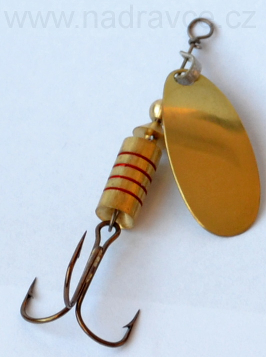 Rotační třpytka Vaškovka 3 - zlatá