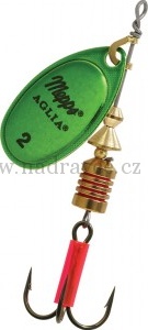 Třpytka MEPPS Aglia Platinum 2 zelená 