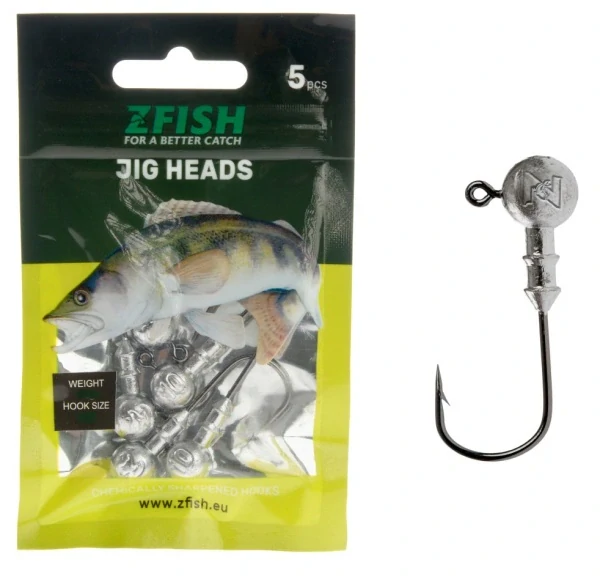 Zfish Jigová Hlavička 10 g - 5 ks