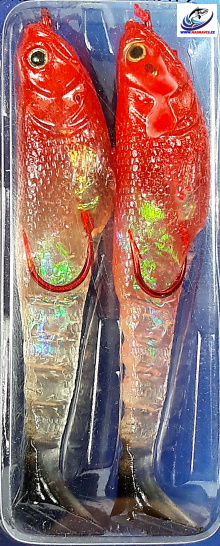 Gumová nástraha Cannelle Shad RD - 8 cm - 2 ks v balení