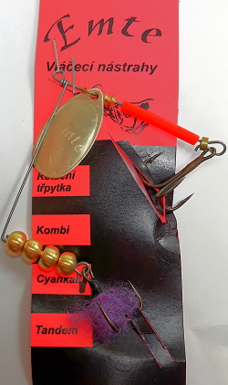 Rotační třpytka Emte PV 3 Cyankali – stříbrná