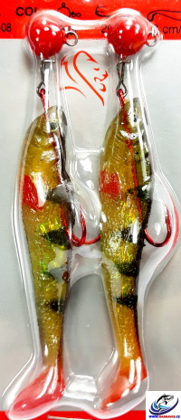 Gumová nástraha Cannelle Shad RD - 8 cm - 2 ks v balení