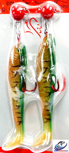 Gumová nástraha Cannelle Shad RD - 8 cm - 2 ks v balení