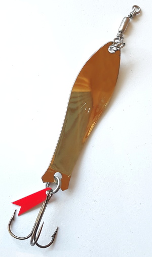 Plandavá třpytka Ryna Heintz 65 mm - 7 g - stříbrná / zlatá