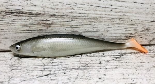 Gumová nástraha Ouklej černá 16 cm - 1 ks