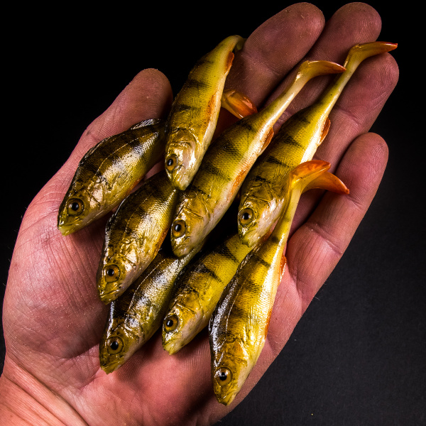 Gumová nástraha ANGRY Perch 9,5 NYO - 9,5 cm