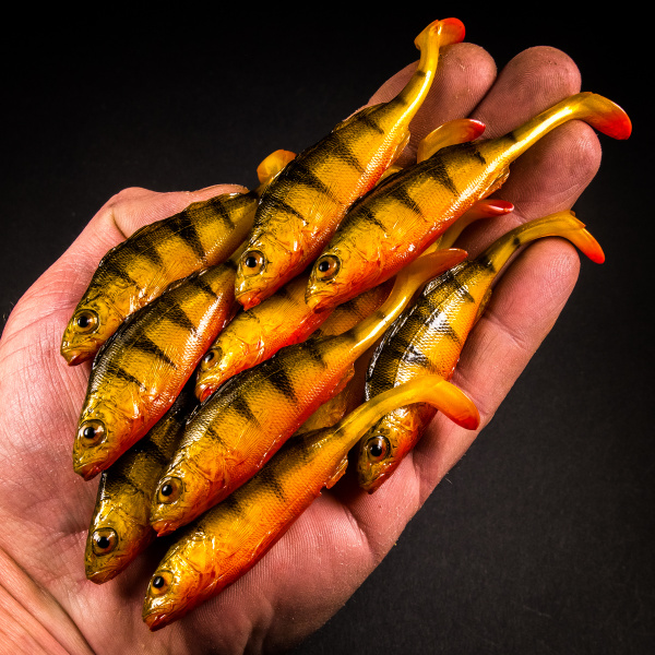 Gumová nástraha ANGRY Perch 9,5 YR - 9,5 cm