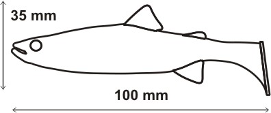 Pstruh "Duhák" 10 cm, 16 gr.