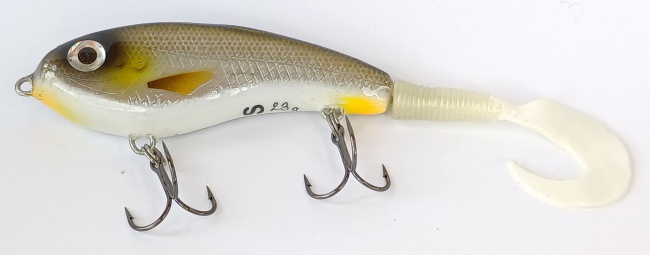 Jerkbait Kácel JT 80 + 50 č. 10 - 23 g - 80 mm + 50 mm twister