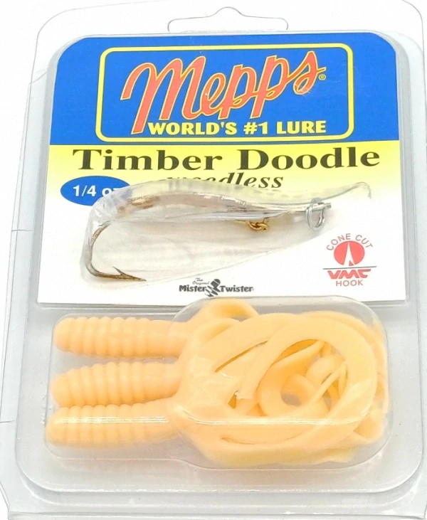 Plandavá třpytka Mepps Timber Doodle 0 s twisterem