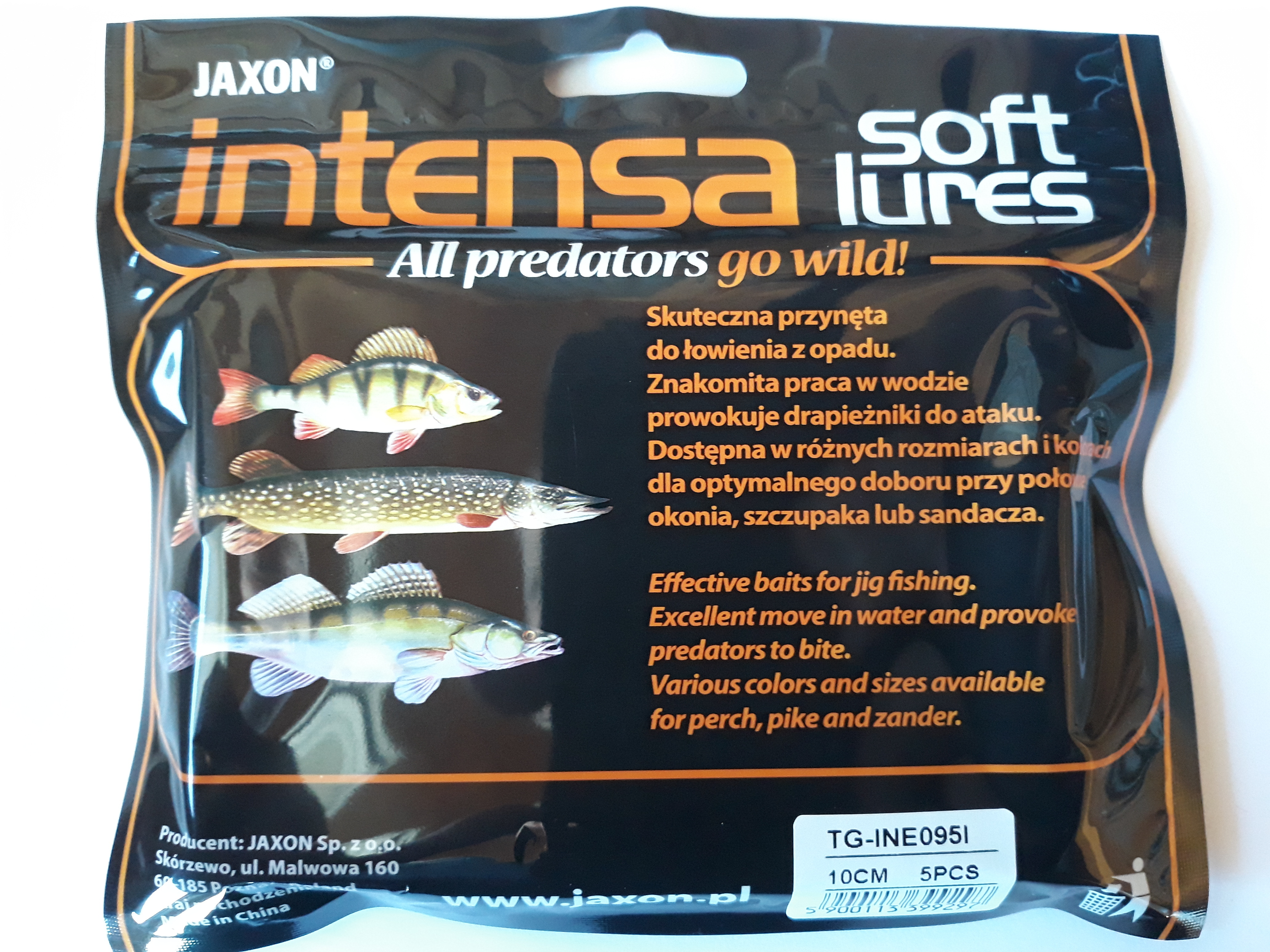 Jaxon Intensa Yupi TG-INE095I - 10 cm / 5 kusů