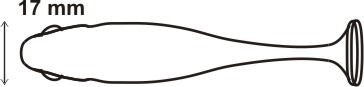 Plotice 10 cm, 22 gr., motor-oil, bronz