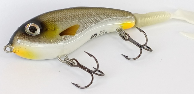Jerkbait Kácel JT 80 + 50 č. 10 - 23 g - 80 mm + 50 mm twister