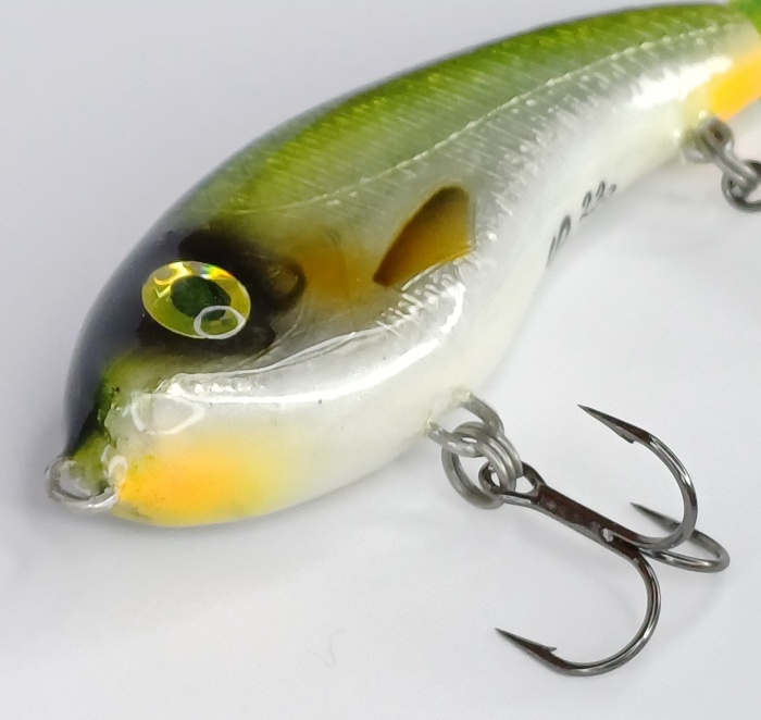 Jerkbait Kácel JT 80 + 50 č. 2 - 24 g - 80 mm + 50 mm twister