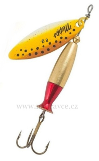 Rotační třpytka Mepps 1 Aglia long Heavy Brown Trout 