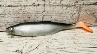 Gumová nástraha Ouklej černá 17 cm - 1 ks