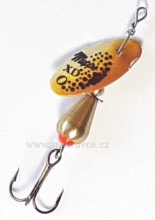 Rotační třpytka MEPPS 0 XD - potočák