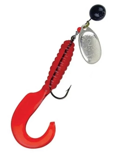 Rotační třpytka Mepps Aglia 2 Spinflex stříbrná/červená  17 g