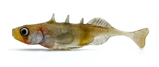 Gumová nástraha ANGRY Stickleback F-Tail 6DB  - 6 cm
